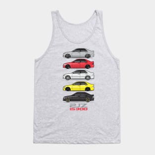 Five IS300s Tank Top